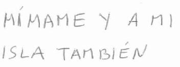 Imagen de MIMAME Y A MI ISLA TAMBIEN