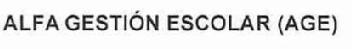 Imagen de ALFA GESTION ESCOLAR (AGE)
