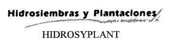 Imagen de HIDROSIEMBRAS Y PLANTACIONES HIDROSYPLANT
