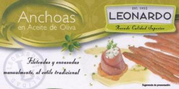 Imagen de LEONARDO ANCHOAS EN ACEITE DE OLIVA