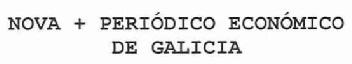 Imagen de NOVA + PERIODICO ECONOMICO DE GALICIA