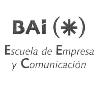 Imagen de BAI (*) ESCUELA DE EMPRESA Y COMUNICACION
