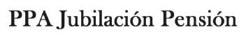 Imagen de PPA JUBILACION PENSION