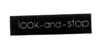 Imagen de LOOK AND STOP