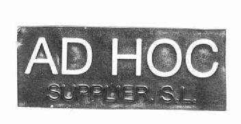 Imagen de AD HOC SUPPLIER, S.L