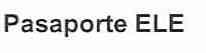 Imagen de PASAPORTE ELE