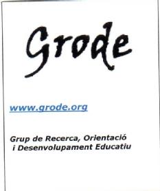 Imagen de GRODE WWW.GRODE.ORG GRUP DE RECERCA, ORIENTACIO I DESENVOLUPAMENT EDUCATIU