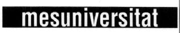Imagen de MESUNIVERSITAT