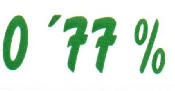 Imagen de 0'77%