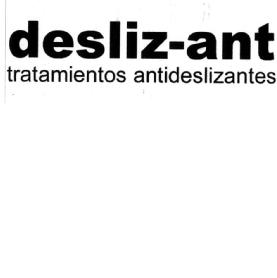 Imagen de DESLIZ-ANT TRATAMIENTOS ANTIDESLIZANTES