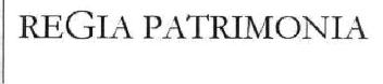 Imagen de REGIA PATRIMONIA