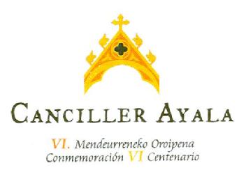 Imagen de CANCILLER AYALA VI. MENDEURRENEKO OROIPENA CONMEMORACION VI CENTERARIO