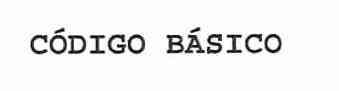 Imagen de CODIGO BASICO