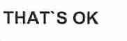 Imagen de THAT\'S OK