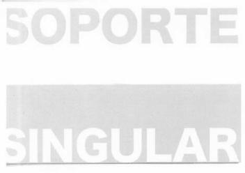 Imagen de SOPORTE SINGULAR