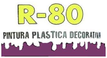 Imagen de R-80 PINTURA PLASTICA DECORATIVA
