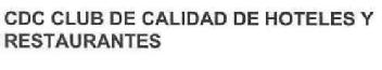 Imagen de CDC CLUB DE CALIDAD DE HOTELES Y RESTAURANTES
