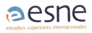 Imagen de E ESNE ESTUDIOS SUPERIORES INTERNACIONALES