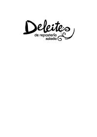 Imagen de DELEITES DE REPOSTERIA SALADA