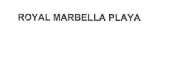 Imagen de ROYAL MARBELLA PLAYA