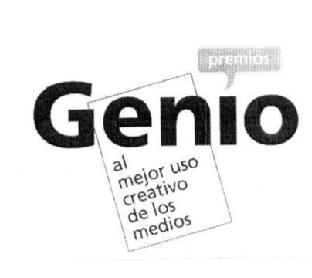Imagen de PREMIOS GENIO AL MEJOR USO CREATIVO DE LOS MEDIOS