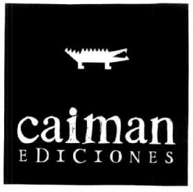 Imagen de CAIMAN EDICIONES