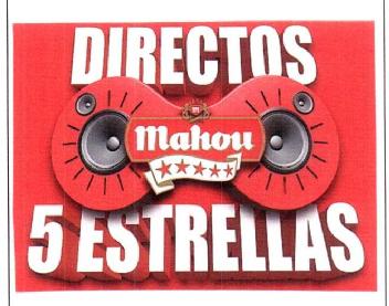 Imagen de DIRECTOS MAHOU 5 ESTRELLAS