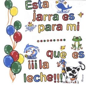 Imagen de ESTA JARRA ES PARA MI ..... QUE ES ¡¡¡LA LECHE!!!