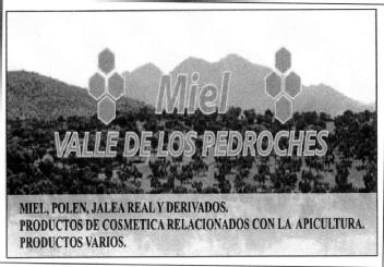 Imagen de MIEL VALLE DE LOS PEDROCHES MIEL, POLEN, JALEA REAL Y DERIVADOS. PRODUCTOS DE COSMETICA RELACIONADOS CON LA APICULTURA. PRODUCTOS VARIOS