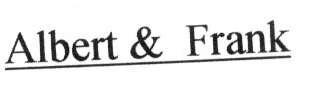 Imagen de ALBERT & FRANK