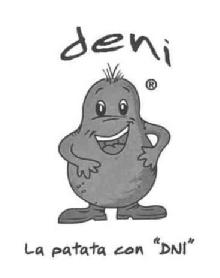 Imagen de DENI, LA PATATA CON DNI