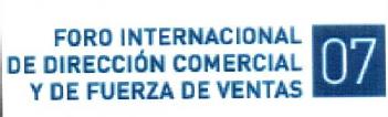 Imagen de FORO INTERNACIONAL DE DIRECCION COMERCIAL Y DE FUERZA DE VENTAS 07