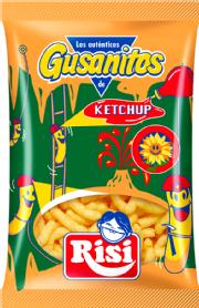 Imagen de GUSANITOS CON KETCHUP RISI
