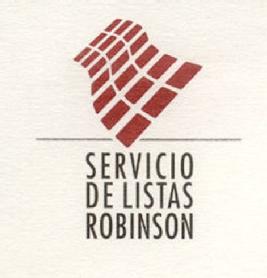Imagen de SERVICIO DE LISTAS ROBINSON