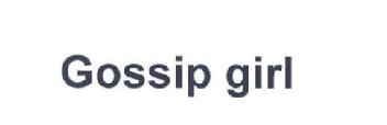 Imagen de GOSSIP GIRL