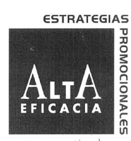Imagen de ESTRATEGIAS PROMOCIONALES ALTA EFICACIA
