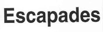 Imagen de ESCAPADES