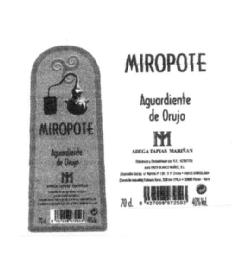 Imagen de MIROPOTE AGUARDIENTE DE ORUJO