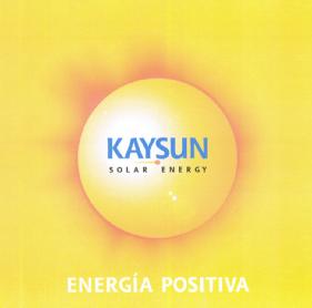 Imagen de KAYSUN ENERGIA POSITIVA