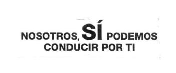 Imagen de NOSOTROS, SI PODEMOS CONDUCIR POR TI