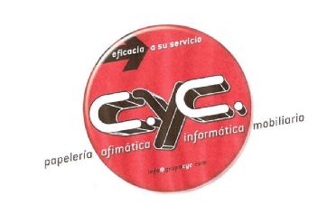 Imagen de EFICACIA A SU SERVICIO CYC INFORMATICA MOBILIARIO OFIMATICA PAPELERIA INFO@GRUPOCYC.COM