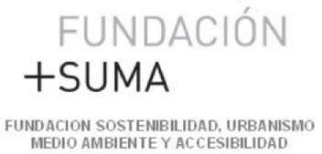 Imagen de FUNDACION+SUMA FUNDACION SOSTENIBILIDAD, URBANISMO MEDIO AMBIENTE Y ACCESIBILIDAD