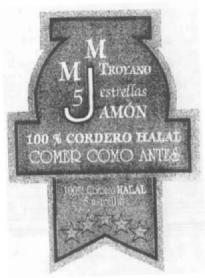 Imagen de M M TROYANO JAMON 5 ESTRELLAS 100% CORDERO HALAL COMER COMO ANTES