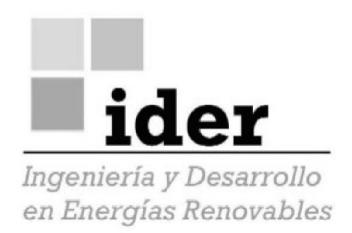 Imagen de IDER INGENIERIA Y DESARROLLO EN ENERGIAS RENOVABLES