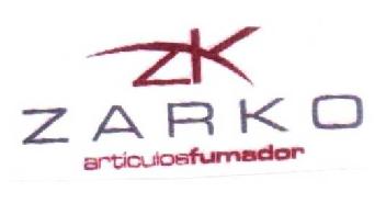 Imagen de ZK ZARKO ARTICULOS FUMADOR