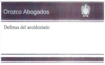 Imagen de OROZCO ABOGADOS DEFENSA DEL ACCIDENTADO