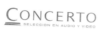 Imagen de CONCERTO SELECCION EN AUDIO Y VIDEO