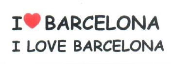Imagen de I BARCELONA I LOVE BARCELONA
