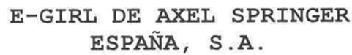 Imagen de E-GIRL DE AXEL SPRINGER ESPAÑA, S.A