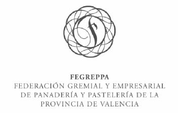 Imagen de F FEGREPPA FEDERACION GREMIAL Y EMPRESARIAL DE PANADERIA Y PASTELERIA DE LA PROVINCIA DE VALENCIA